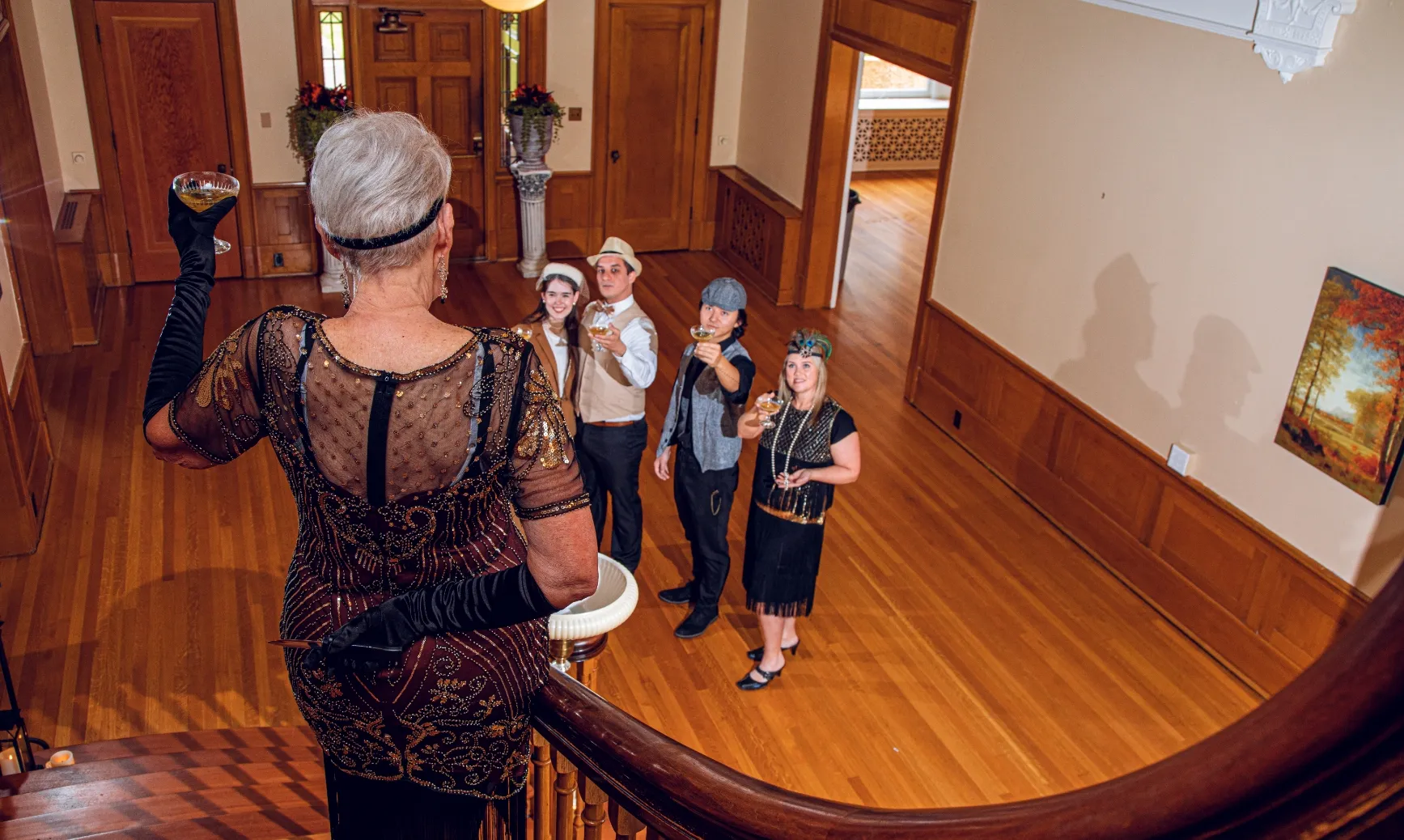 murder mystery or escape room